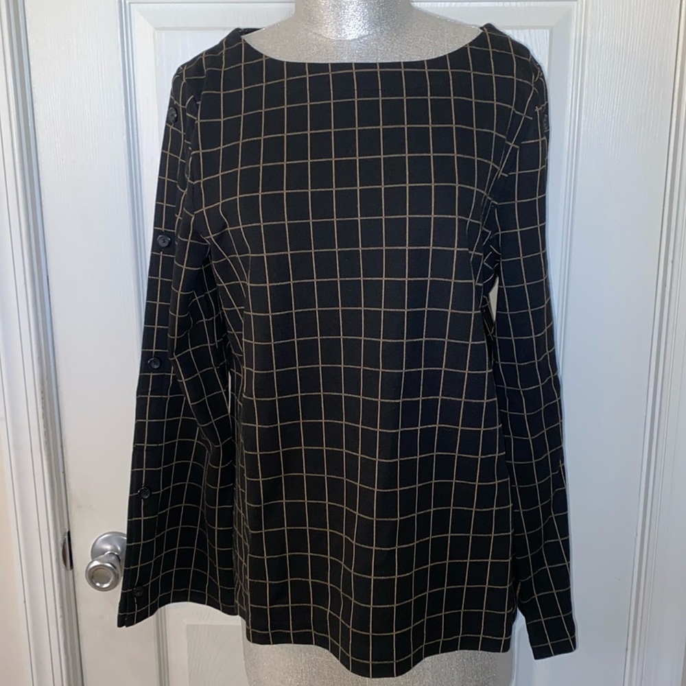 J. Jill Ponte Knit Top - NWT